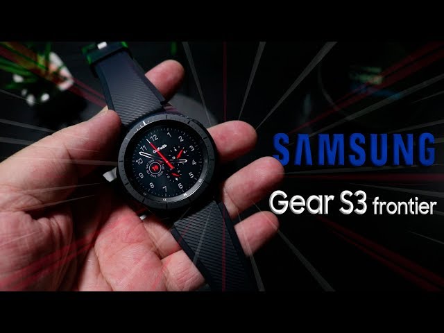 Samsung Gear S3 Frontier | RAIO-X | O Smartwatch TOPPZERA - YouTube