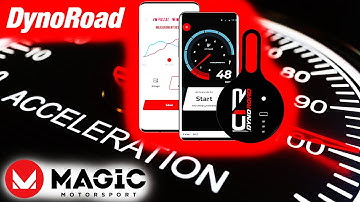 Misuratore di potenza auto tramite app del telefono | DYNOROAD by MAGICMOTORSPORT
