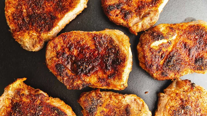Air Fryer Pork Chops- No Breading!