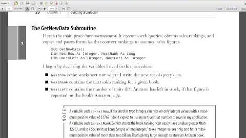 Predictive Analytics with Excel Part 13 5 Chapter 1 Description of the overall structure of VBA code
