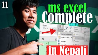Lesson-11 Conditional Formatting Explained In Nepali, Ms Excel Full Course in Nepali.