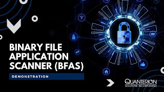 Binary File Application Scanner (BFAS) - Demonstration