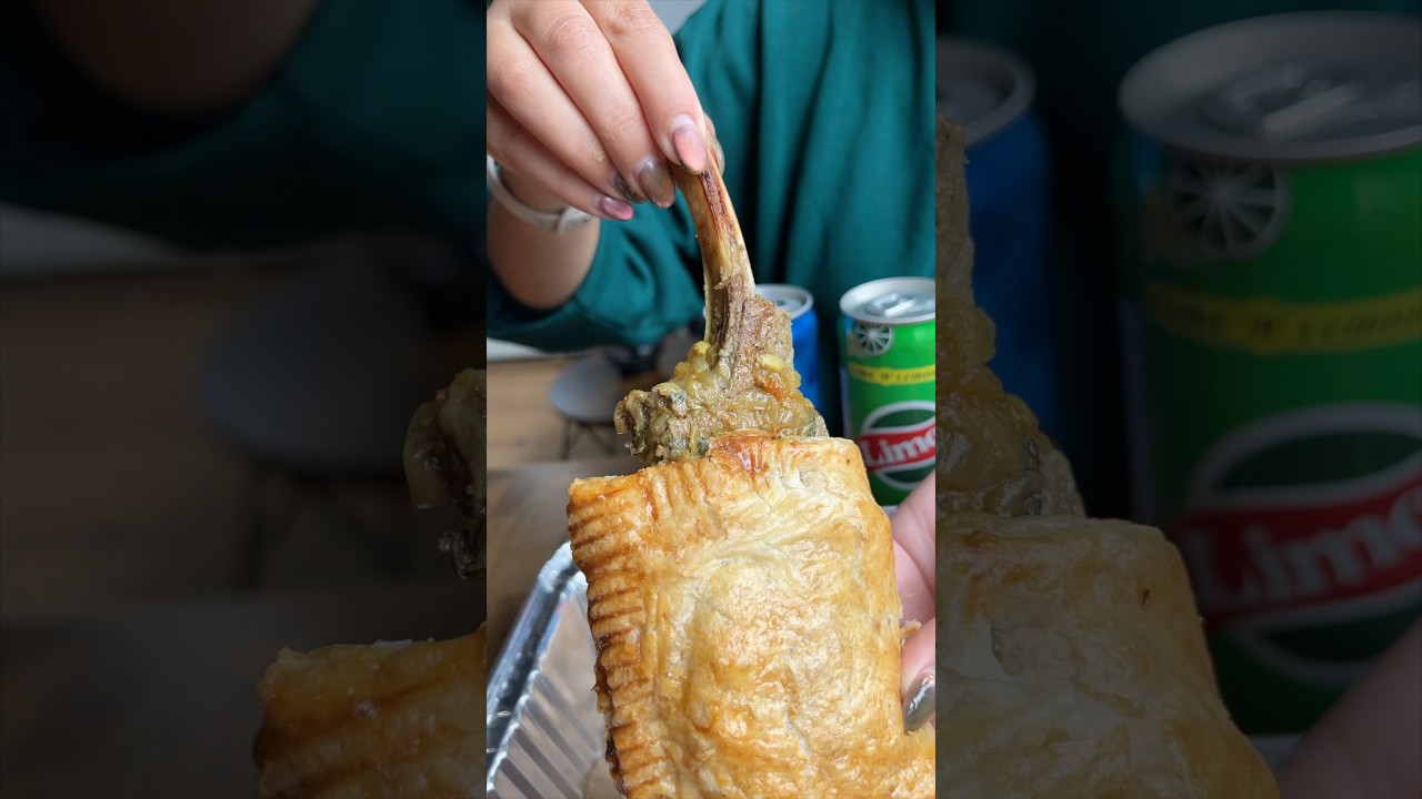RACK OF LAMB PUFF PASTRIES with “not mint sauce” at Shirleys India in New Rochelle NY! #DEVOURPOWER