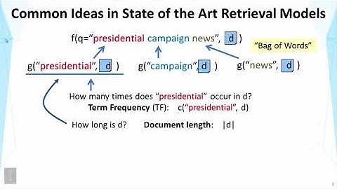 Lecture 4 — Overview of Text Retrieval Methods | UIUC