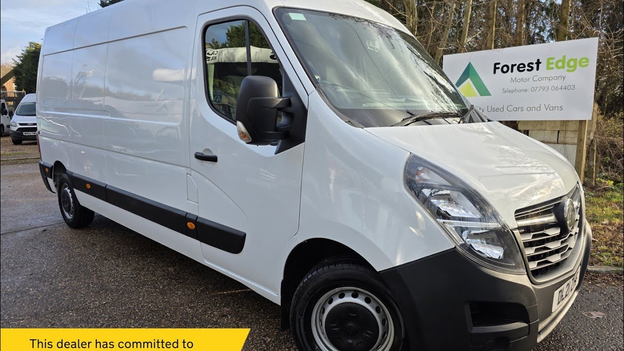 Vauxhall Movano 2.3 CDTi 3500 BiTurbo Edition FWD L3 H2 Euro 6