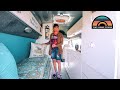 She Went RENT FREE By Moving Into A Camper Van - Her Apartment On Wheels