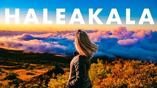 Sunset at Haleakala National Park Summit (Maui, Hawaii)