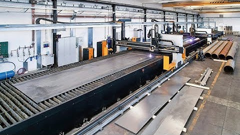 TECOI - TEKNOS – MULTIPLE GANTRY PLASMA CUTTING & BEVELLING MACHINE