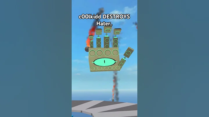 c00lkidd VS hater.. #roblox #hacker #funny #haters #c00lkidd #trolling #shorts