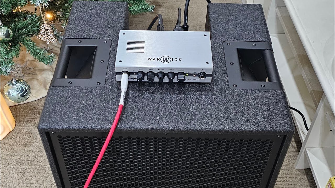 Warwick Gnome i Pro V2 300w Bass 🔊 😎 Amp- Review 