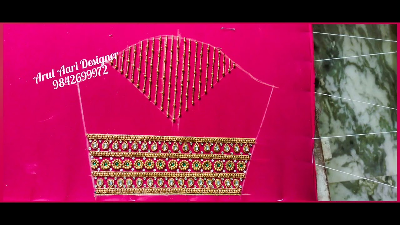 aari design# arul aari designer 9842699972 - YouTube