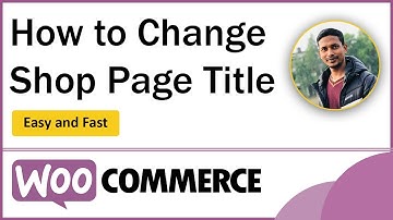 How to Change Shop Page Title in WooCommerce 💻 Replace Shop Page Title