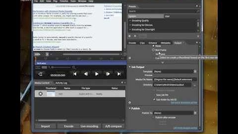 How to capture screen with Expression Encoder