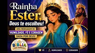 Rainha Ester, Deus te escolheu!! Desenho Musical Bíblico Alegre, Vibrante e  Inspirador!