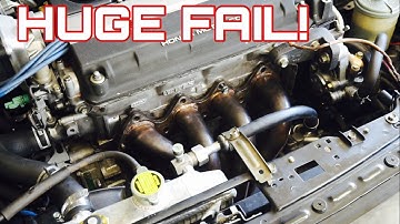 Integra GSR Header Install (doesn