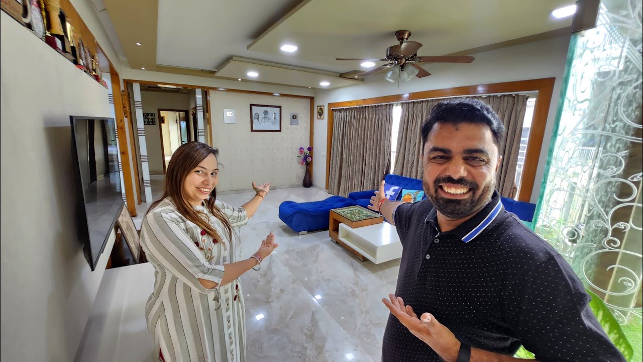 હોમ ટુર Home Tour ( અમારૂ ઘર ) || Paru N Guru Vlogs