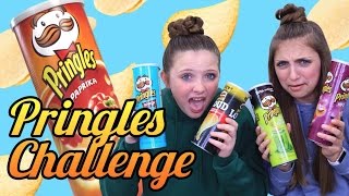 PRINGLES CHALLENGE! Potato Chip Tasting Contest | Kamri Noel