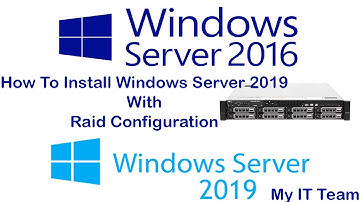 How to Install Windows Server 2019 With Raid 1 & 10 Configuration (Urdu/Hindi) & English Subtitles