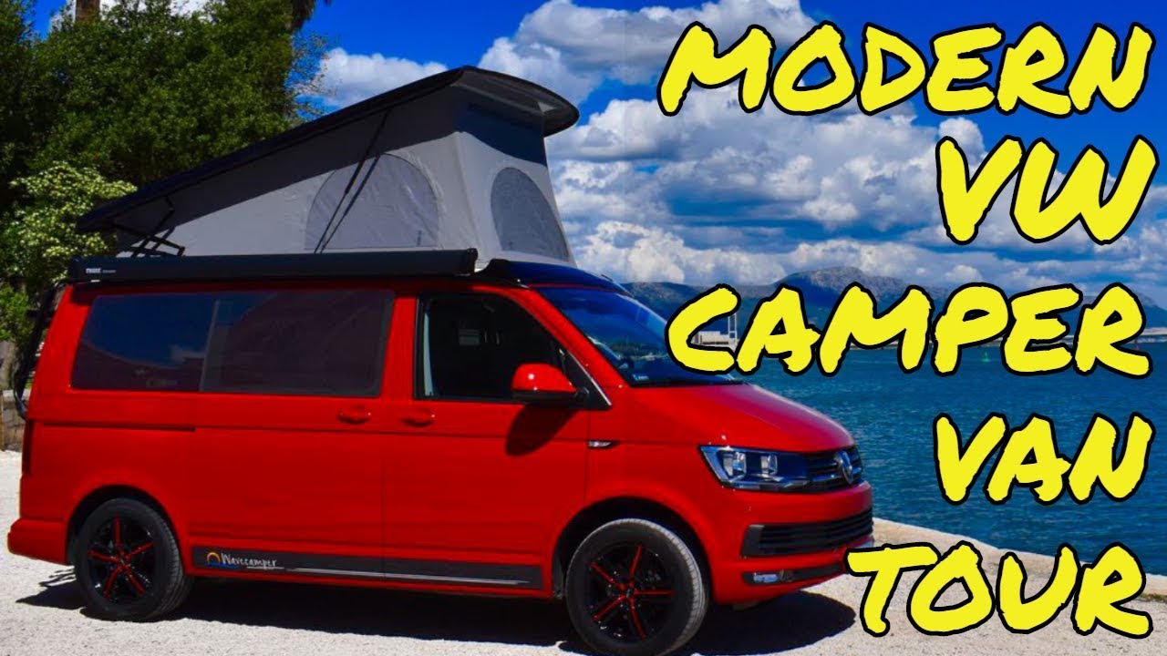 vw camper van modern