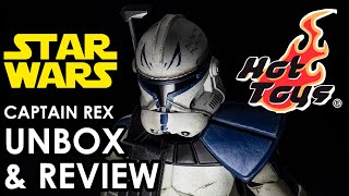 Hot Toys Star Wars The Clone Wars Captain Rex Sixth Scale 1/6 Figure Unbox & Review