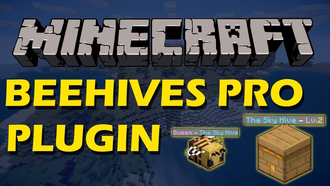 The Ultimate Bees Plugin in Minecraft with Beehives Pro