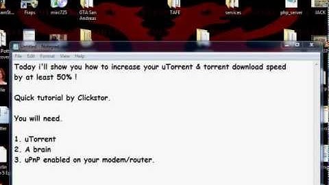 How to Make uTorrent Faster 500% Faster! | HD