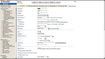 ShoreTel Training | Creating New Users in Director