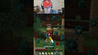 Wrong ender pearl #shorts #minecraft #minecraftskywars #gaming