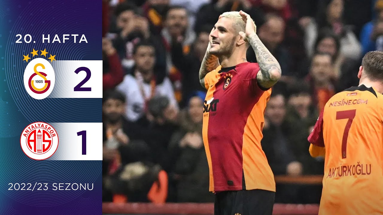 Galatasaray (2-1) FTA Antalyaspor | 20. Hafta - 2022/23