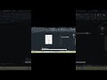 Draw a Perfect Funnel in AutoCAD Using Ellipse | Easy AutoCAD Trick #shorts #autocad