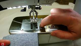 Bernina New User Guide Part 11: Triple Straight Stitch