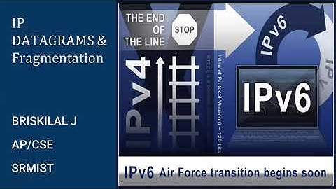 IP Datagram & Fragmentation