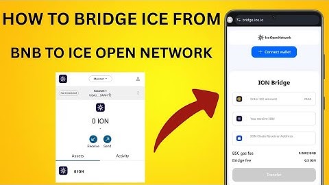 How to Bridge $ICE to the ION Blockchain