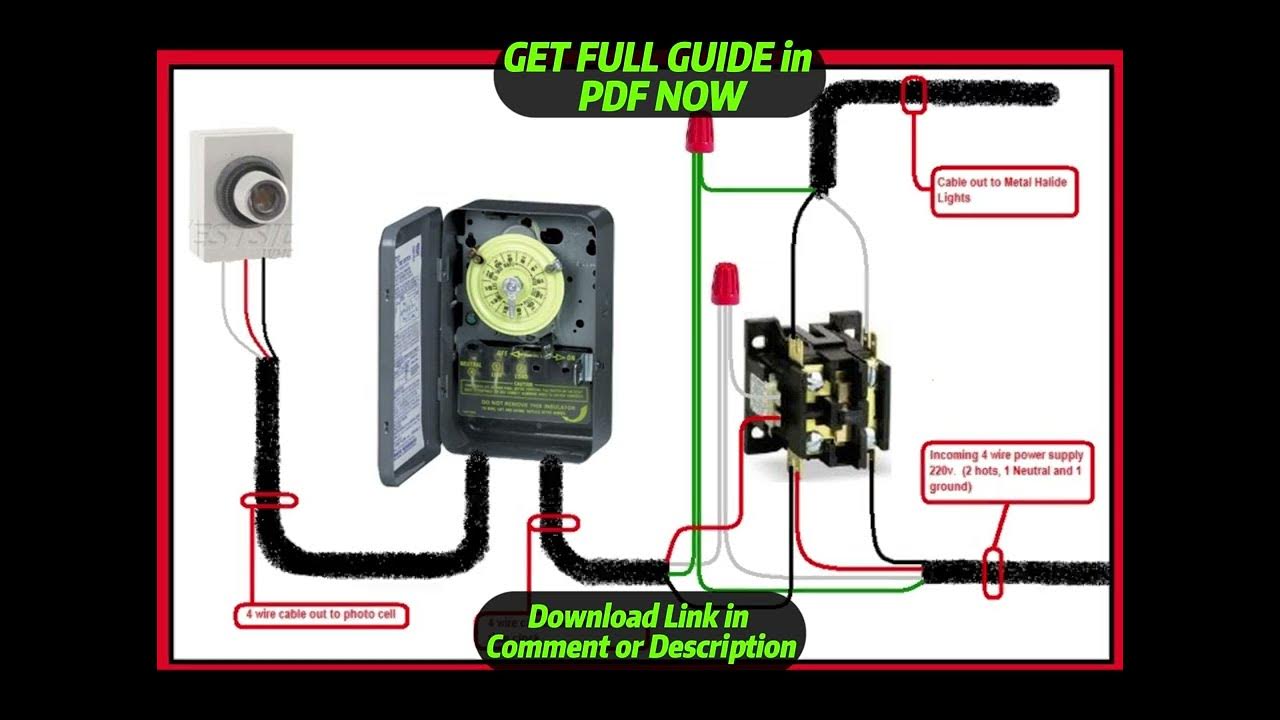 [DIAGRAM] Intermatic 240v Photocell Wiring Diagram - YouTube