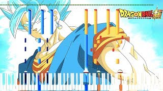 Vegito Theme / Vegito Vs Zamasu - Dragon Ball Super OST (Piano Tutorial) [Synthesia] chords