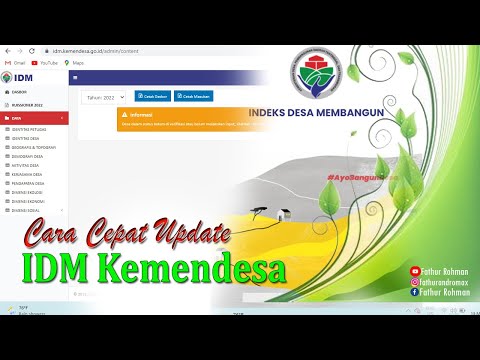 Cara Cepat Update IDM Kemendesa Tahun 2022