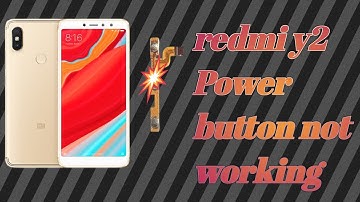 🔥redmi 📲 Y2 power key button not 😭 working #shorts