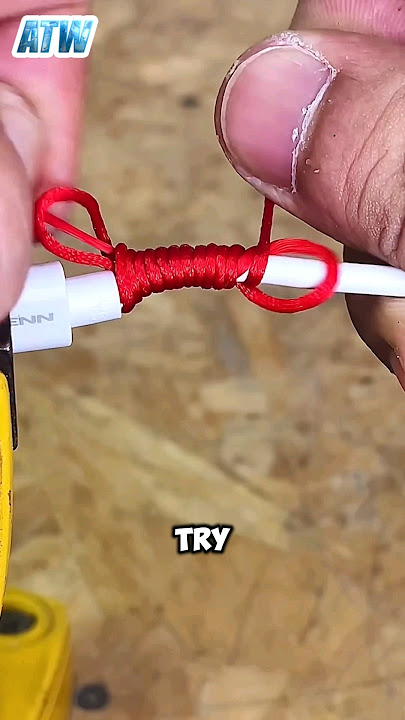 How to Fix a Damaged Charging Cable with Just a Thread! 💡