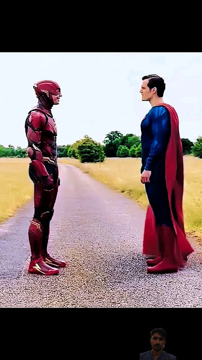 super man Vs flash man ⚡ race #remix #super#supermanvsflash #shorts #shortsfeed #respect #viralshort