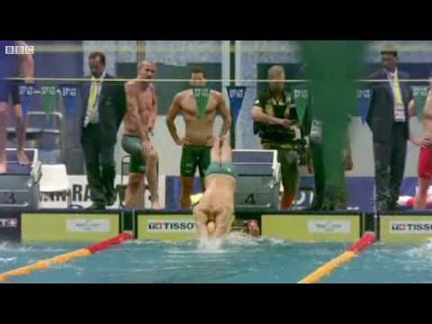 England Mens 4x100 Medley - Commonwealth Games 2010