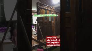 PINTU GARASI JATI UKIR JEPARA