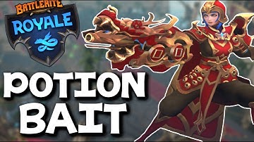POTION BAIT!! | 200 IQ 1v1 | Battlerite Royale Destiny Solo Gameplay
