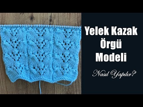 Yazlık Merserize Kazak Modeli / Beautiful Knitting Pattern For Sweater