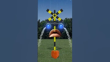 Thumbnail of Capsicum 🫑 with railroad crossing signal 🚦 #shorts #trending #railroad