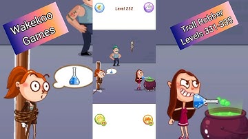 Troll Robber: Steal it your way levels 231-235 Answers