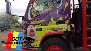 Kepulangan Para Truk Mbois || Kopdar Plat S Anniversary 1st #CCTVMojokertoLosss