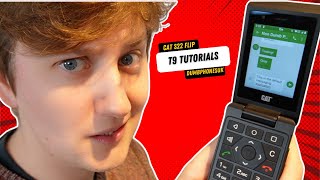 T9 Typing Tutorial: Old T9 Keyboard! || CAT S22 Flip Dumbphone