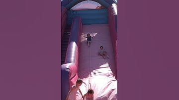 Giant slide Witham funpark #funfair #bouncycastle #inflatables