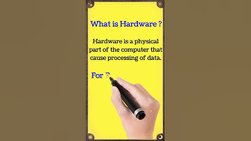 What is Hardware in Computer With Examples | Definition of Hardware | Computer | Definitions Wala