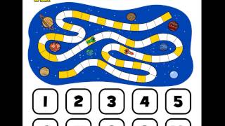 Space Race Math Activity - Counting